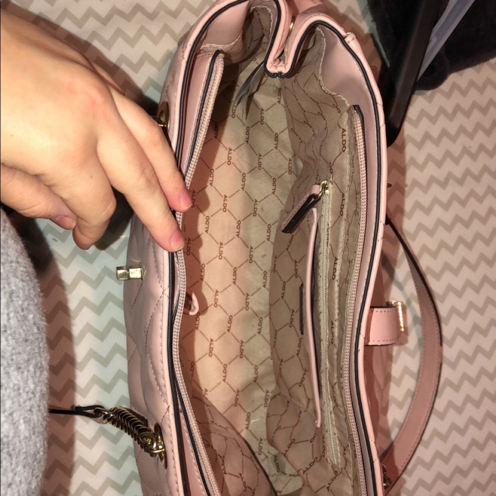 Light pink aldo handbag/purse - Picture 2 of 4
